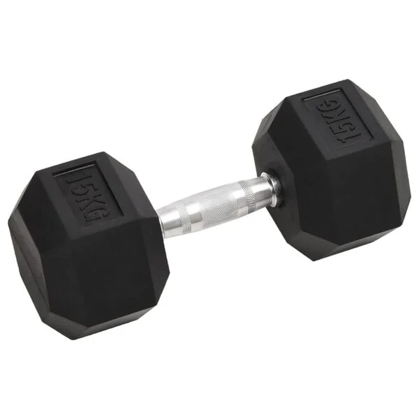 Hantlar 2 st 30 kg totalt gjutjärn - Bild 2