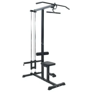 Lastdragsmaskin Svart 110 x 70 x 187 cm Pulverlackerad stål