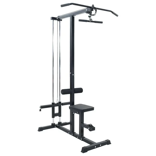 Lastdragsmaskin Svart 110 x 70 x 187 cm Pulverlackerad stål